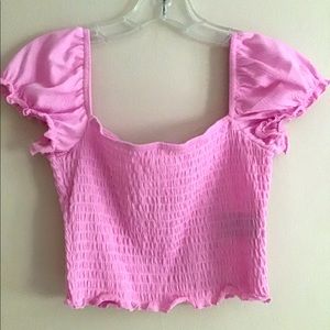 H&M Divided Cropped Top